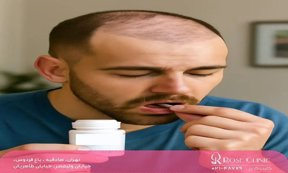 قرص آناهیل بعد از کاشت مو