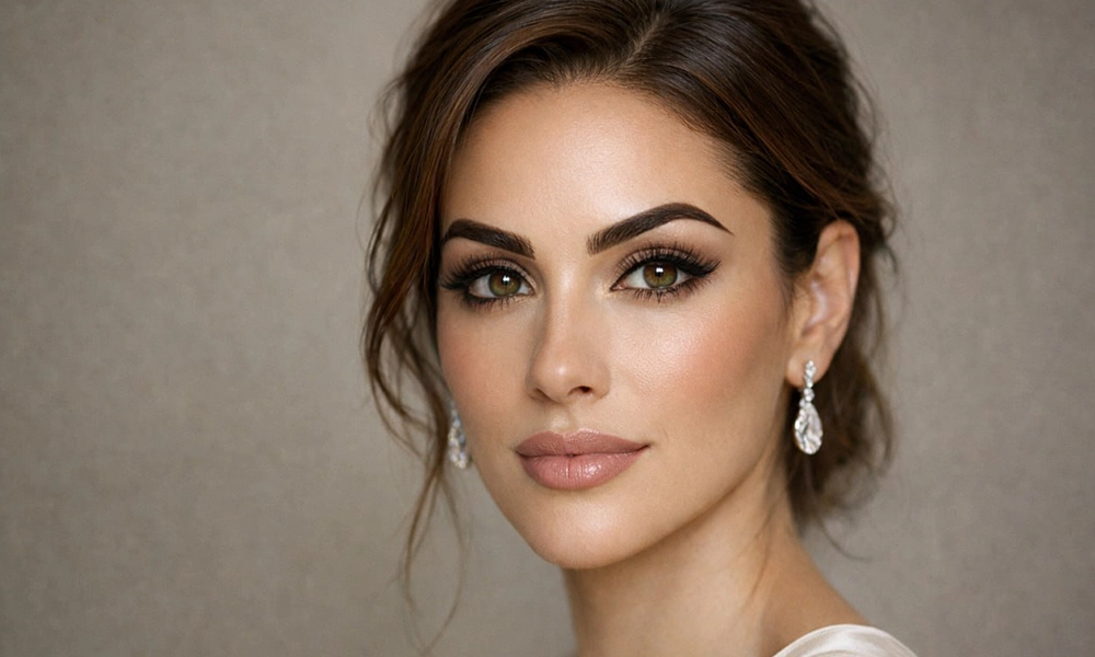 عکس مدل کاشت ابرو قوس دار