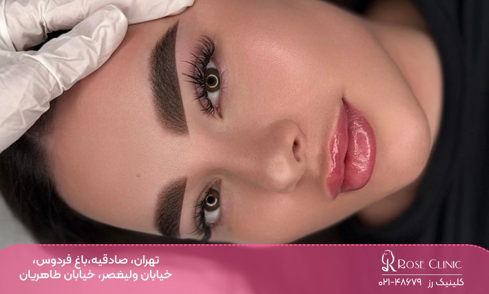 نتیجه کاشت ابرو بدون جراحی
