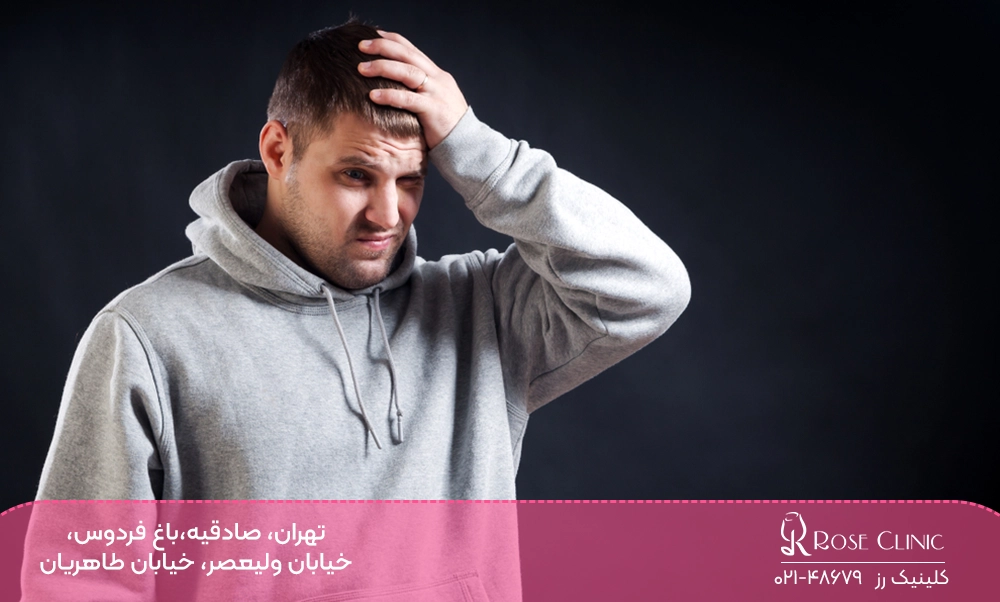 ضربه به سر بعد از کاشت مو